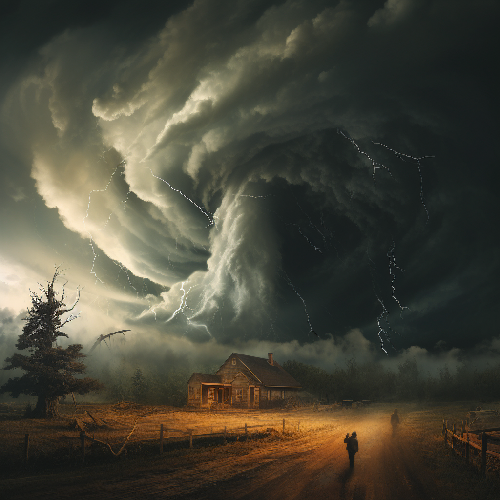 How Large Can the Damage Path of a Tornado Be